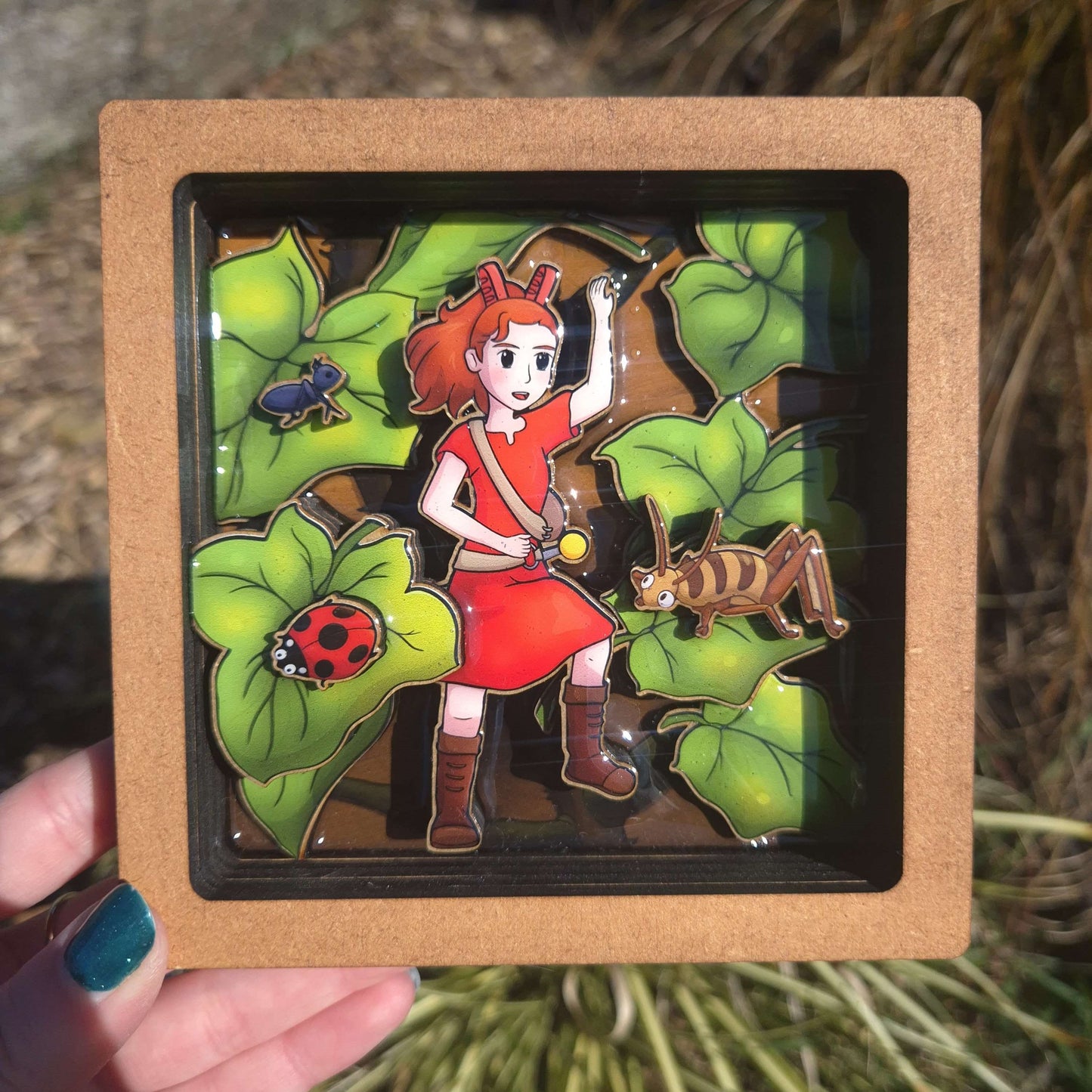Wood and Resin Diorama A