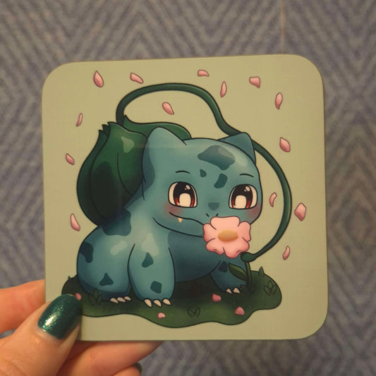 🌿 Floral Friend Coaster