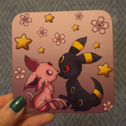🌸 Starry Companions Coaster