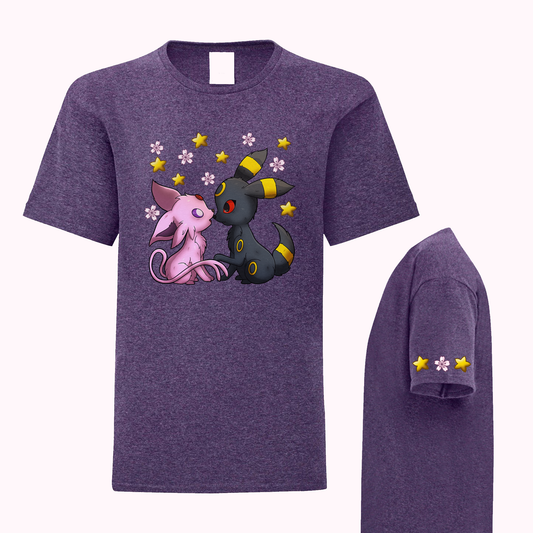 Pink & Grey Fox T-Shirt