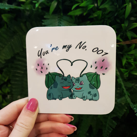 💚 Leafy Creature Love Coaster