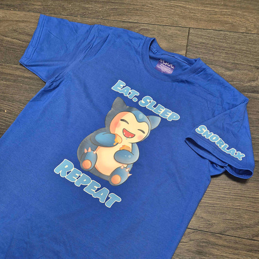 Blue Sleepy Guy T-Shirt