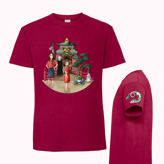 Cranberry Red Fantasy Bridge T-Shirt