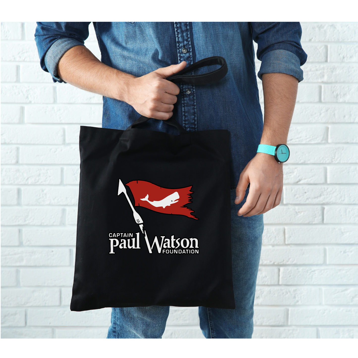 Captain Paul Watson Foundation Crew Tote Bag