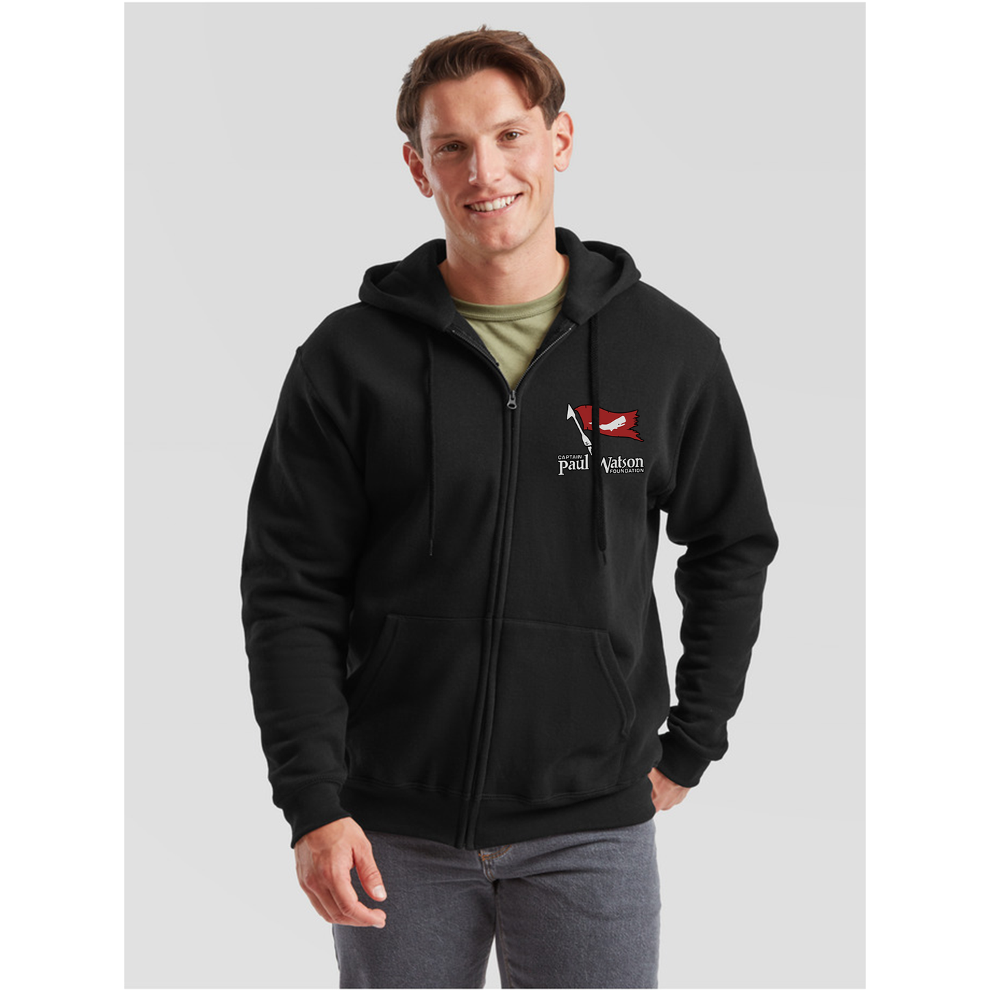 Captain Paul Watson Foundation Crew Zip Hoodie